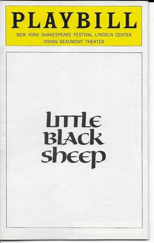 Little black sheep - , playbill